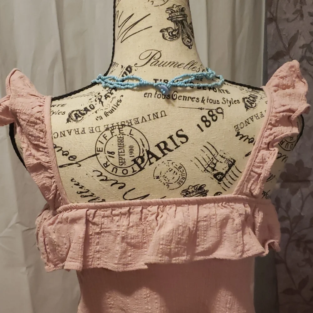 Pink Ruffle top - Picture 3 of 3